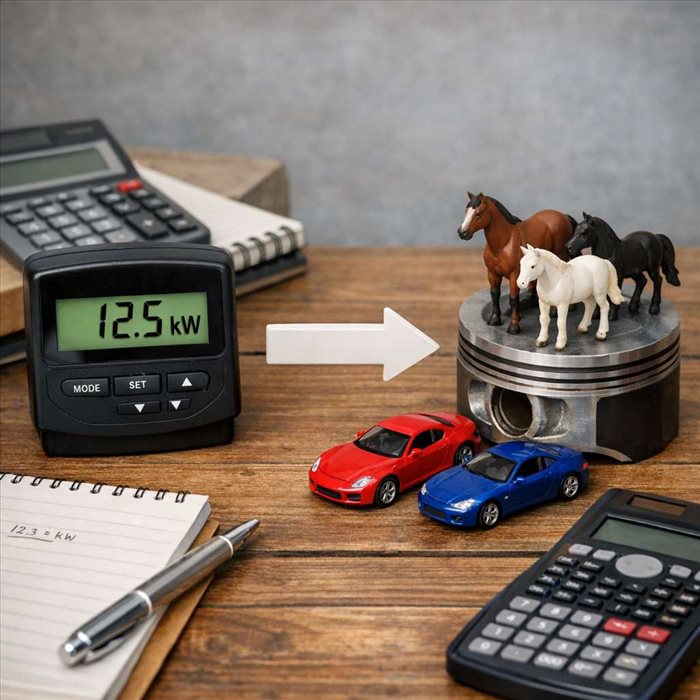Comment convertir des kW en chevaux ? Guide simple