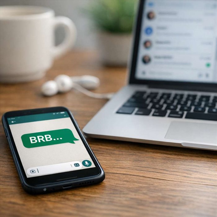Brb : signification, usage et contexte en messagerie
