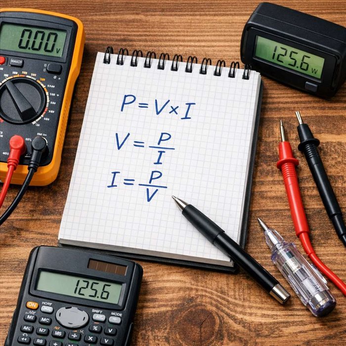 Comment convertir des watts en volts ? Guide simple et rapide