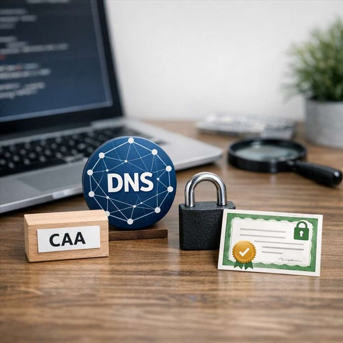 Enregistrement DNS CAA : rôle, sécurité et configuration des certificats