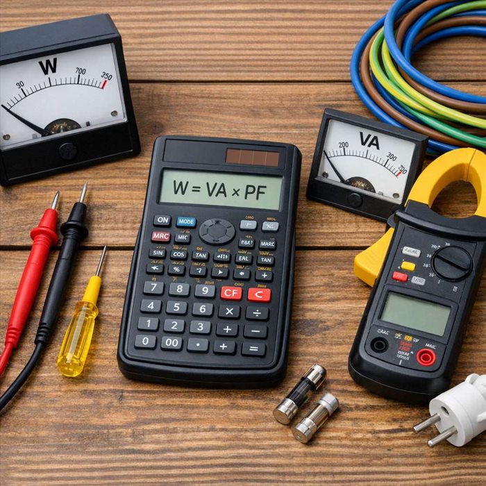 Comment convertir des watts en VA ? Guide simple