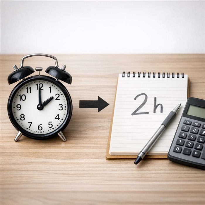 Comment convertir 120 minutes en heures ? | Calcul simple