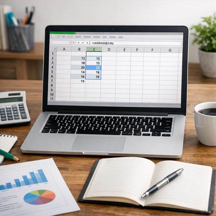 Comment calculer une moyenne avec un tableur ? Guide simple et rapide