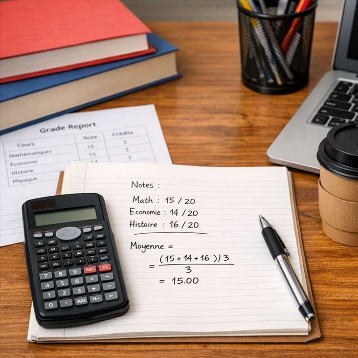 Comment calculer une moyenne universitaire ? Guide complet