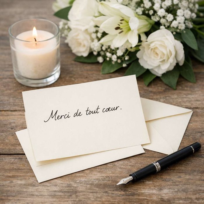 Comment remercier après des condoléances ? Conseils et exemples