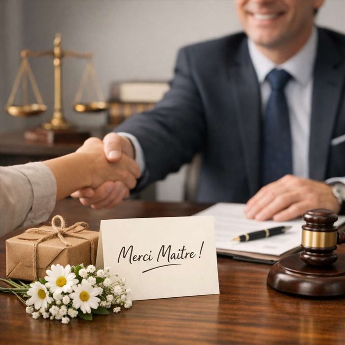 Comment remercier un avocat : formules et conseils
