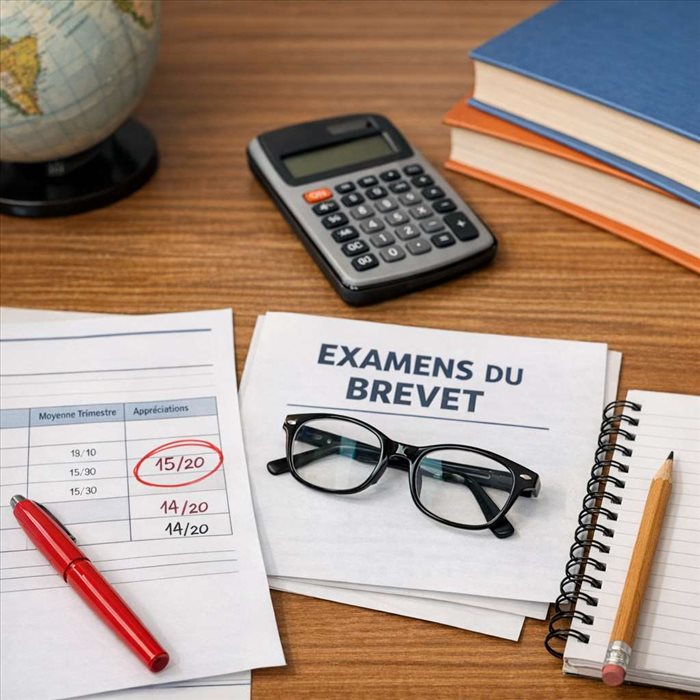 Combien de points rapporte le contrôle continu au brevet ?