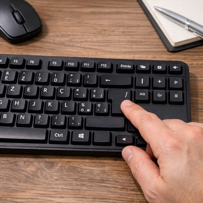 Taper un antislash sur clavier AZERTY : la méthode simple