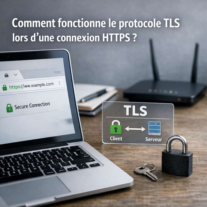 Protocole TLS et HTTPS : fonctionnement, étapes et sécurité
