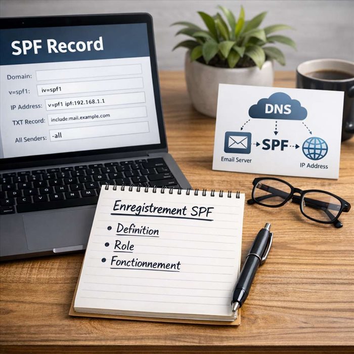 Enregistrement SPF dans le DNS : définition, rôle et fonctionnement