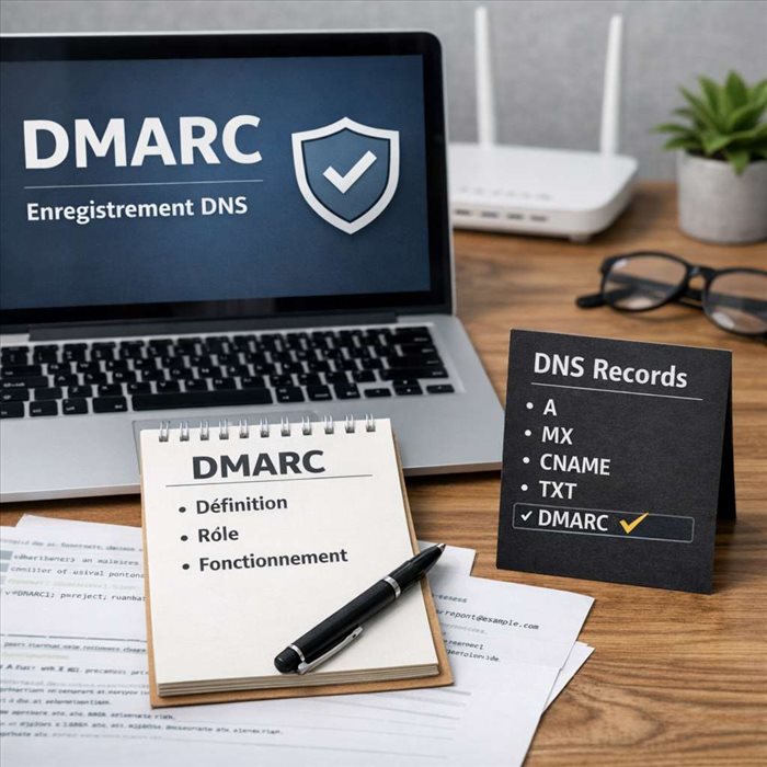 Enregistrement DMARC dans le DNS : guide complet et simple