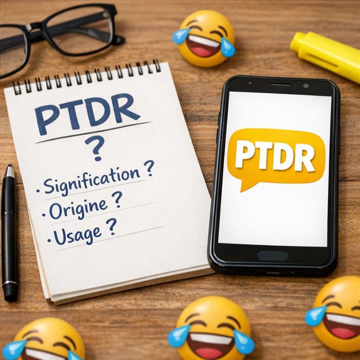 PTDR : signification et usage de cet acronyme populaire