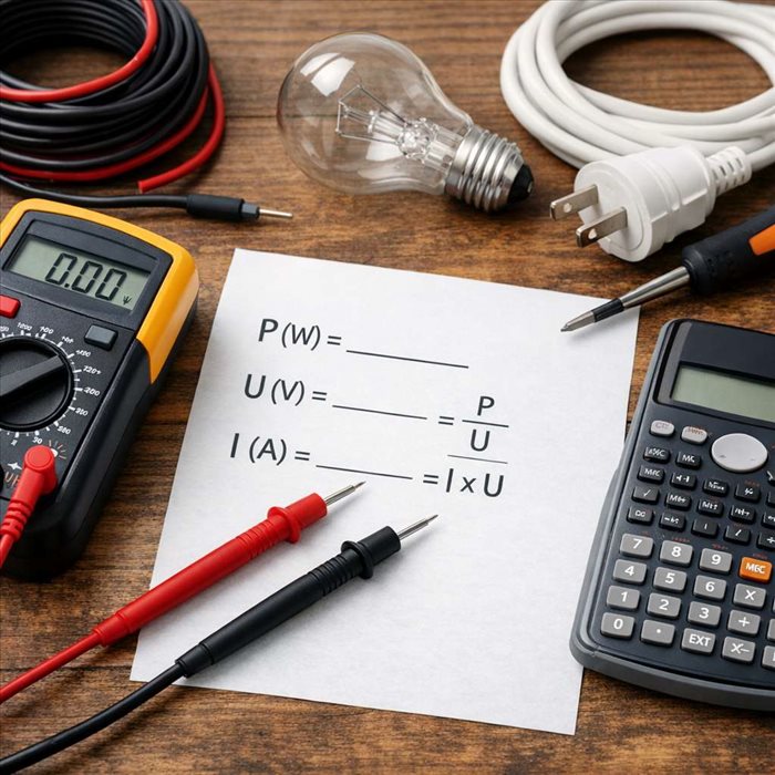 Convertir des watts en ampères : formule simple et exemples